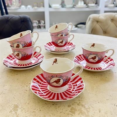 Royking Uccello 6 Piece Coffee Cup Set