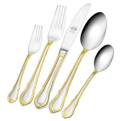 Çatal Kaşık Bıçak TakımlarıSolingen Rebeka 96 Parça Çatal Kaşık Bıçak Seti Gold