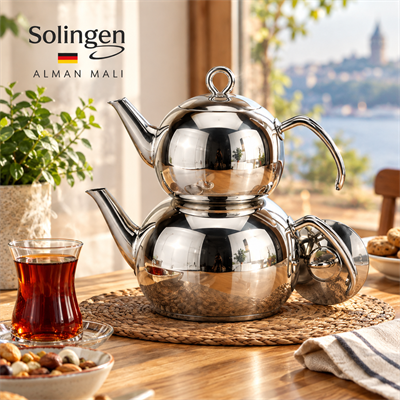 Solingen Teekannen Tombik Çaydanlık