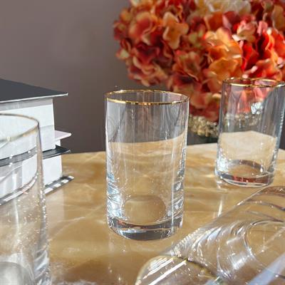 Sufi 6 Piece Glass - Gold