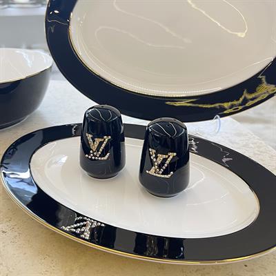 Swarovski Taşlı 54 Parça Yemek Takımı