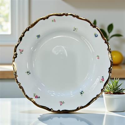 Thun Ophelia Çekoslavak 77 Parça Yemek Takımı Gold