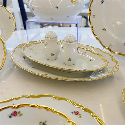 Thun Ophelia Çekoslavak 77 Parça Yemek Takımı Gold