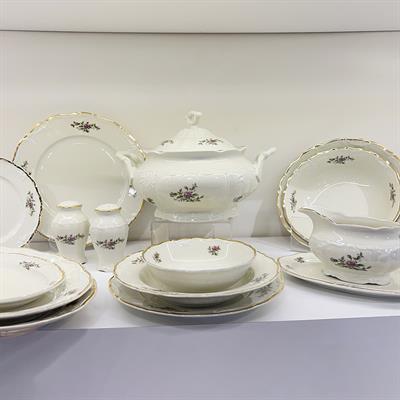 Thun Maria Louise Garden 77 Parça Yemek Takımı Gold