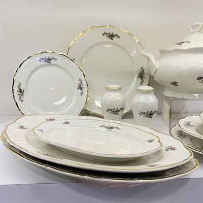 Thun Maria Louise Garden 77 Parça Yemek Takımı Gold