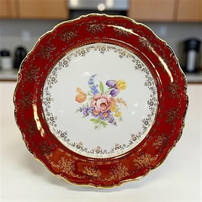 Thun Ophelia 77 Parça Yemek Takımı Bordo