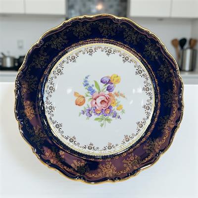 Thun Ophelia 77 Parça Yemek Takımı Kobalt