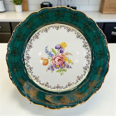 Thun Ophelia 77 Parça Yemek Takımı Yeşil