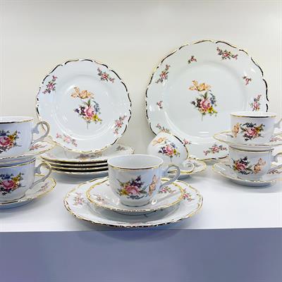 Thun Ophelia Eternal 19 Parça Pasta Seti Gold