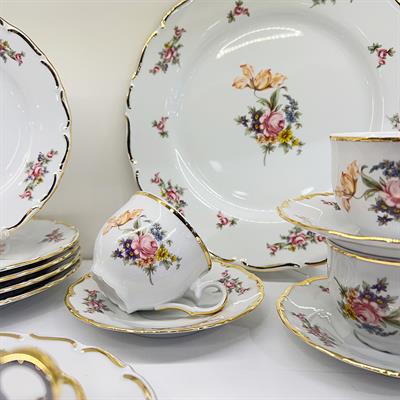 Thun Ophelia Eternal 19 Parça Pasta Seti Gold