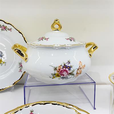 Thun Ophelia Eternal 77 Parça Yemek Takımı Gold