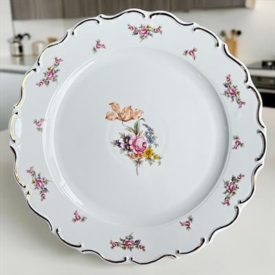 Thun Ophelia Eternal Serving Plate 40 cm Gold