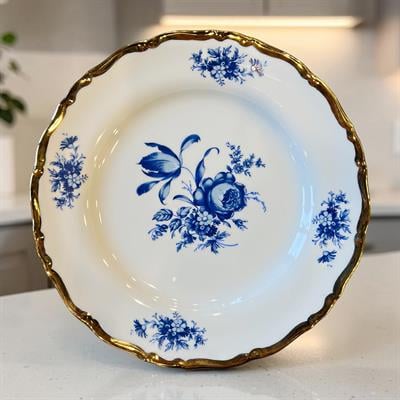 Thun Ophelia Rose 77 Parça Yemek Takımı Kobalt