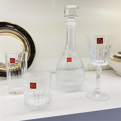 Timeless RCR Kristal Cam 37 Parça Bardak Takımı - Sade