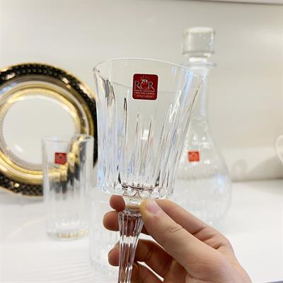 Timeless RCR Kristal Cam 37 Parça Bardak Takımı - Sade