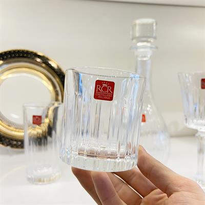 Timeless RCR Kristal Cam 37 Parça Bardak Takımı - Sade