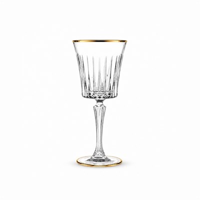 Timeless RCR Kristal Cam 37 Parça Bardak Takımı - Gold