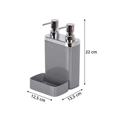 Viva 2 Li Sıvı Sabunluk Gri