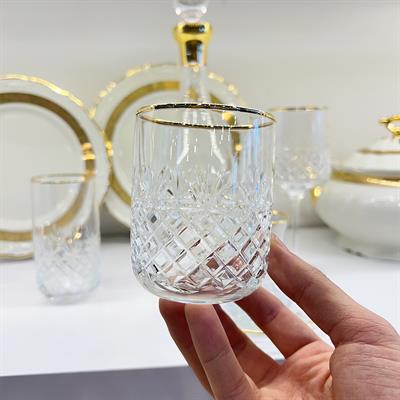 Wedding 61 Parça Bardak Takımı Gold