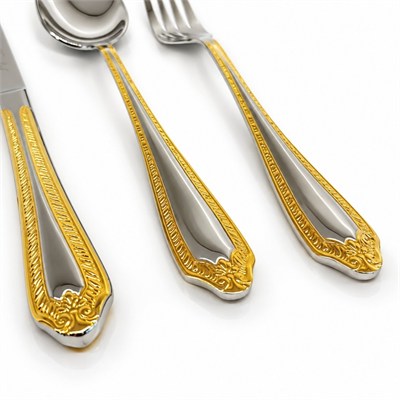 Winterbach Besteck 84 Parça Çatal Kaşık Bıçak Takımı Gold