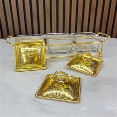 Winterbach Calista 3 Bölmeli Uzun Çerezlik Gold