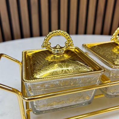 Winterbach Calista 3 Bölmeli Uzun Çerezlik Gold