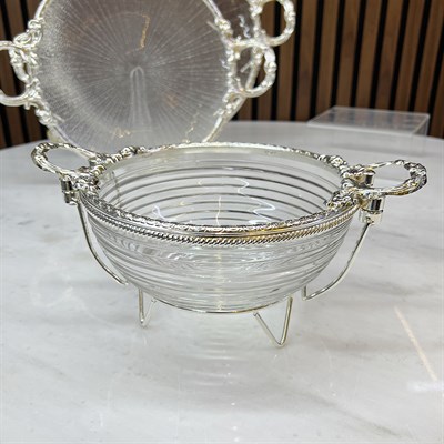 Winterbach Calista 4 Parça Sunum Seti Silver