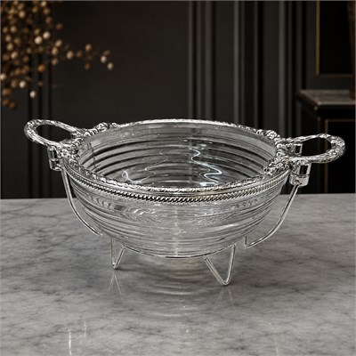 Winterbach Calista 4 Parça Sunum Seti Silver