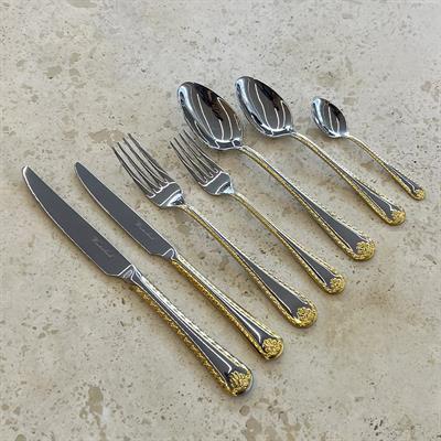 Winterbach Camomile 87 Parça Çatal Kaşık Bıçak Takımı Gold