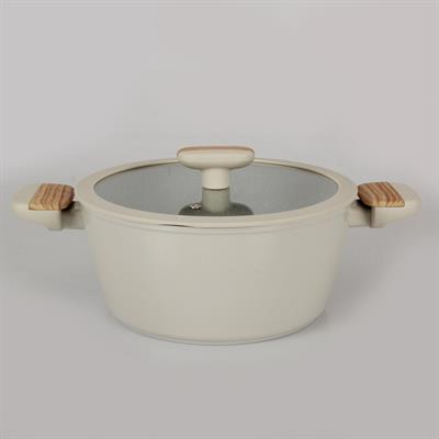 Winterbach Suwon 7 Parça Tencere Takımı - Krem