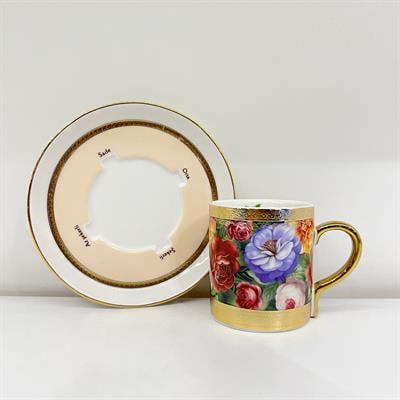 Winterbach Zyra 6 Lı Kahve Fincan Takımı