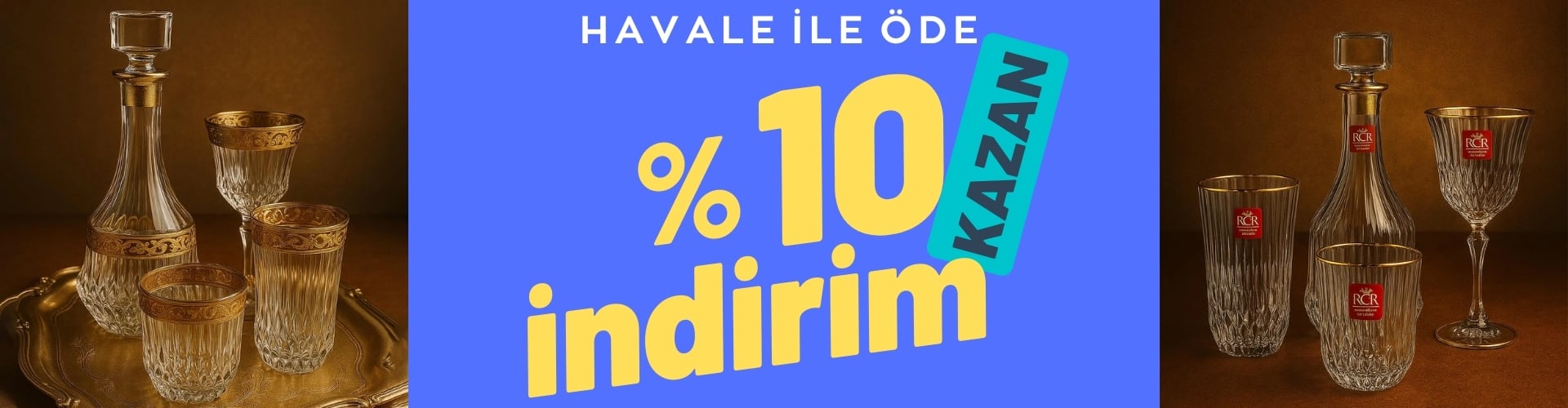 Havale İle Öde %10 İndirim Kazan