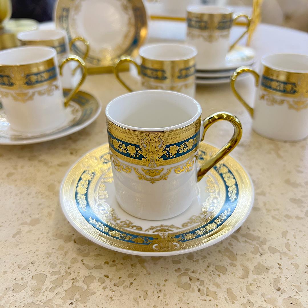 Casa Sueno 6 Piece Coffee Cup Set 8683001282297 | Matmazel Home