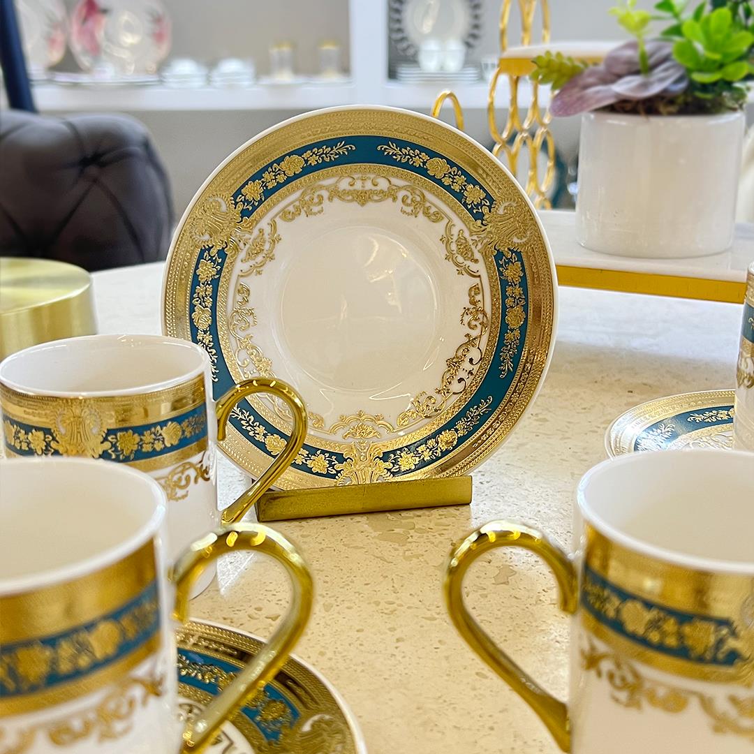 Casa Sueno 6 Piece Coffee Cup Set 8683001282297 | Matmazel Home