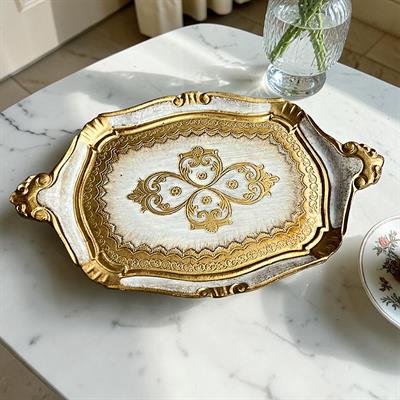 Pescarissi Italian Rosewood Tray 2474024834442 | Matmazel Home