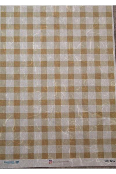 Diamond Pirinç Dekopaj Kağıdı 3214