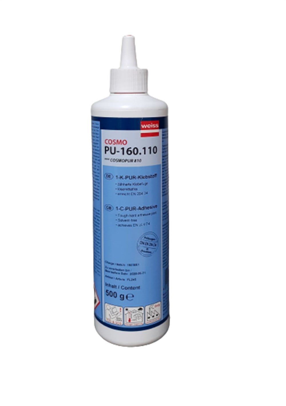 WEİSS COSMO PU 160.110 LİKİT POLİÜRETHAN 0,5 KG PİPET
