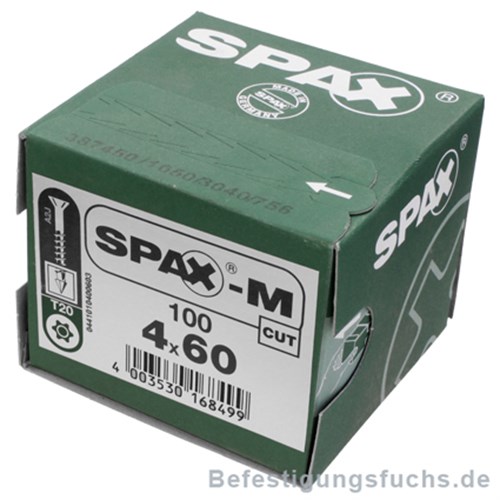 SPAX 40*50 MDF VİDASI MDF YI YARMAYAN VİDA