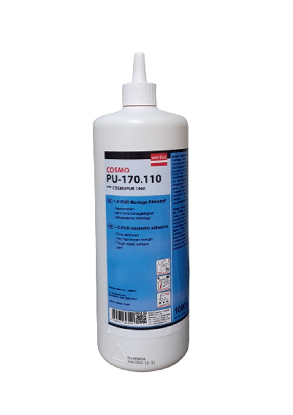 WEİSS COSMO PU 170.110 CAM ELYAF TAKVİYELİ LİKİT POLİÜRETHAN 1 KG