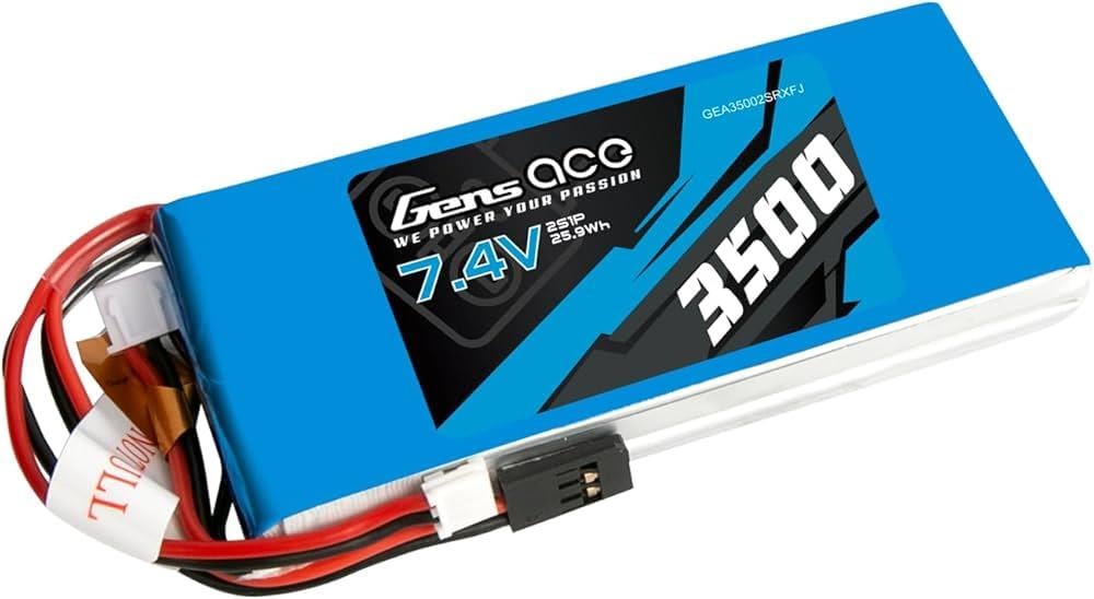 Gens ace 3500mAh 7.4V RX 2S1P
