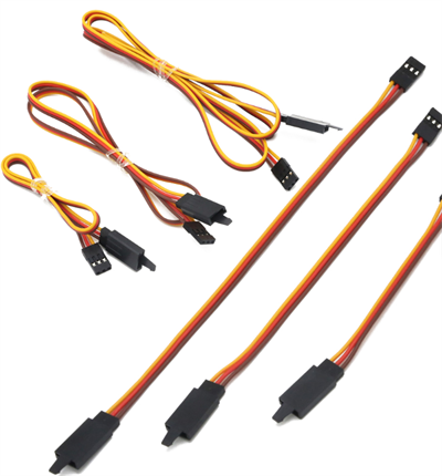 5li Set - 15cm -JR RC Servo Uzatma Kablosu