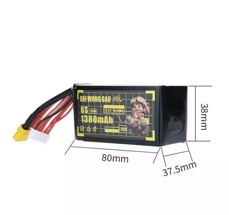 DAI WONG GAU 1380 mAh 6s 150c