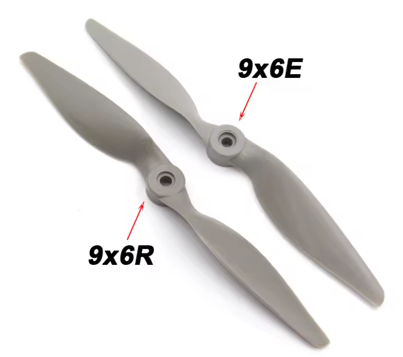 GEMFAN 9x6R Plastik Elektrikli Pervane (CW / Sağ Dönüş)