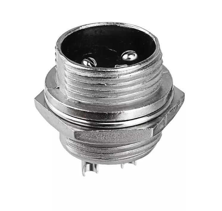 GX16 2Pin Docking Aviation Plug Socket Waterproof Circular Connector (Erkek)