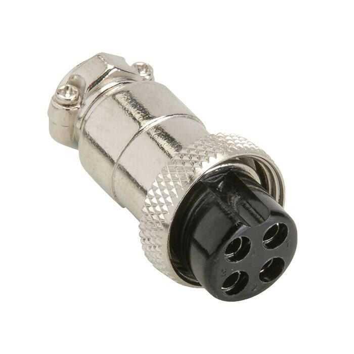 GX16 4Pin Docking Aviation Plug Socket Waterproof Circular Connector (Dişi)