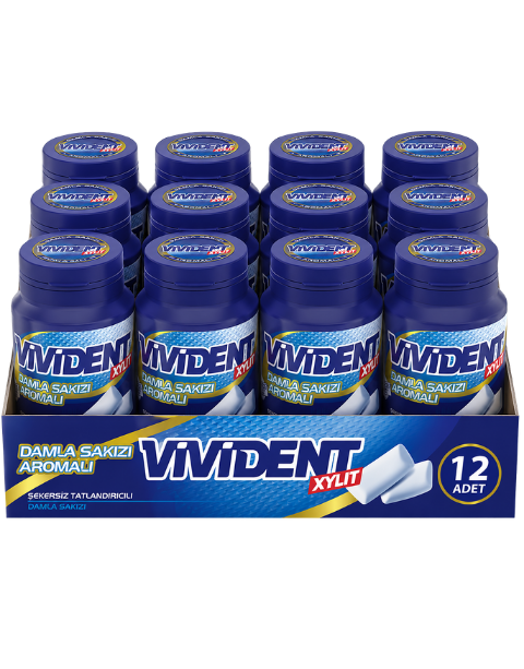 Vivident Damla Sakızı: Aromalı, Şekersiz ve Tatlandırıcı Özellikli