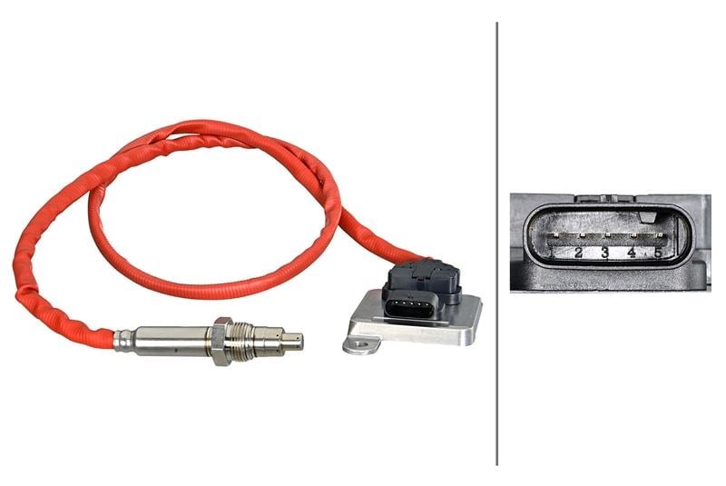 BMW 1-2-3-5-6-X5-X6 Nox Sensörü 5 Kutuplu HELLA