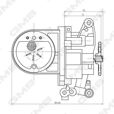 Peugeot 106 206 306 307 Partner Yağ Pompası GMB