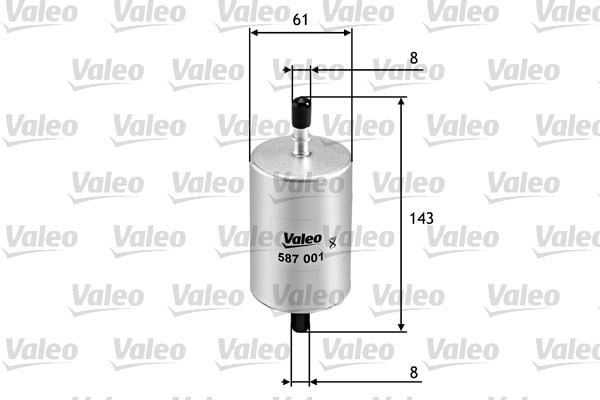 Peugeot 106 Yakıt Benzin Filtresi 1.0-1.1-1.4-1.6 THP-VTI VALEO