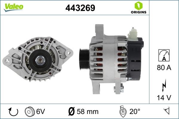 Peugeot 107 Alternatör VALEO